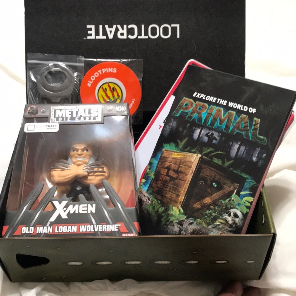 LOOT CRATE PRIMAL MARCH 2017